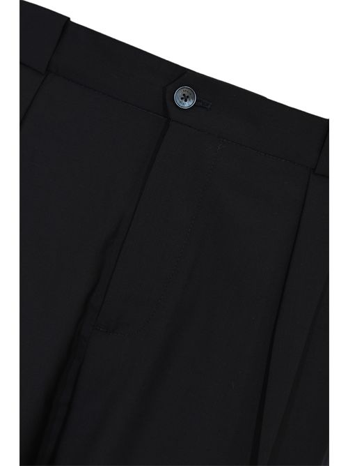 Pantaloni Portobellos in fresco lana Nero BRIGLIA | PORTOBELLOS 30010800010